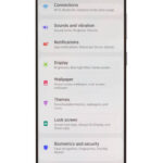 Samsung telefono nustatymų optimizavimas baterijos taupymui